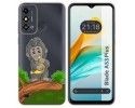 Funda Silicona Transparente para ZTE Blade A53 Plus diseño Mono Dibujos