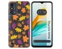 Funda Silicona Transparente para ZTE Blade A53 Plus diseño Otoño Dibujos