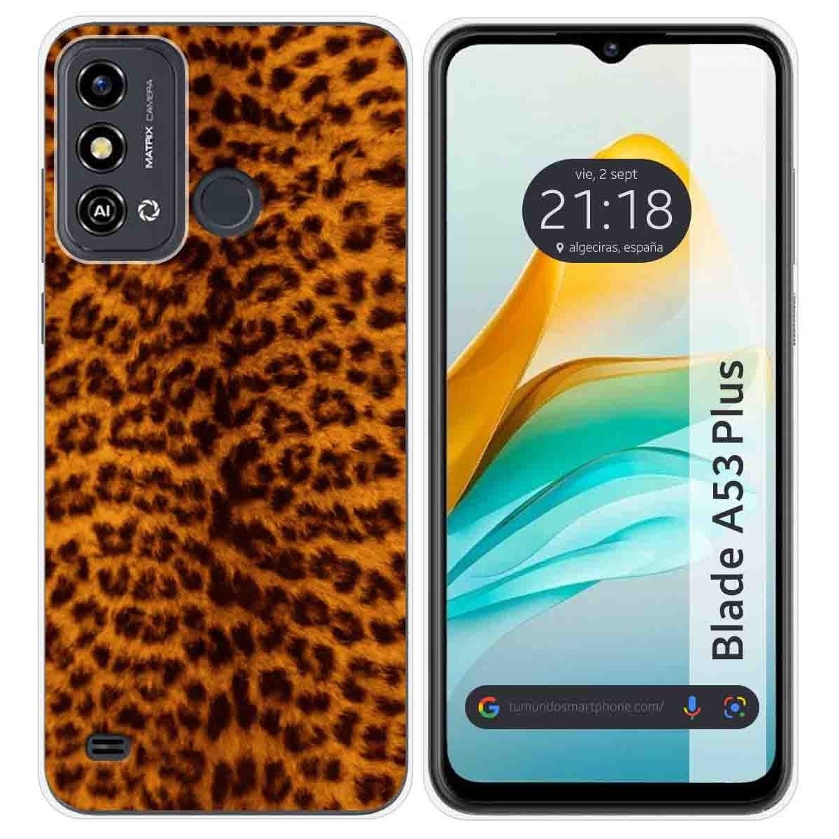 Funda Silicona para ZTE Blade A53 Plus diseño Animal 03 Dibujos