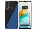 Funda Silicona para ZTE Blade A53 Plus diseño Cuero 02 Dibujos