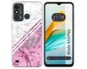 Funda Silicona para ZTE Blade A53 Plus diseño Mármol 03 Dibujos