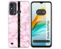 Funda Silicona para ZTE Blade A53 Plus diseño Mármol 04 Dibujos