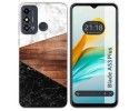 Funda Silicona para ZTE Blade A53 Plus diseño Mármol 11 Dibujos