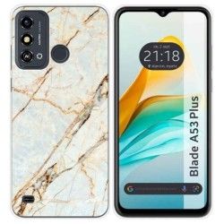 Funda Silicona para ZTE Blade A53 Plus diseño Mármol 13 Dibujos