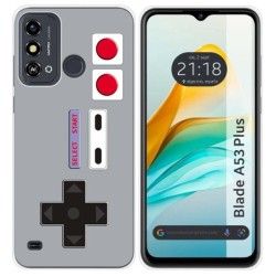 Funda Silicona para ZTE Blade A53 Plus diseño Consola Dibujos