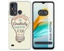 Funda Silicona para ZTE Blade A53 Plus diseño Creativity Dibujos