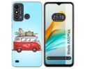 Funda Silicona para ZTE Blade A53 Plus diseño Furgoneta Dibujos