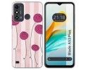 Funda Silicona para ZTE Blade A53 Plus diseño Flores Vintage Dibujos