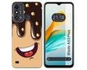 Funda Silicona para ZTE Blade A53 Plus diseño Helado Chocolate Dibujos
