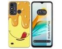 Funda Silicona para ZTE Blade A53 Plus diseño Helado Vainilla Dibujos