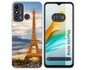 Funda Silicona para ZTE Blade A53 Plus diseño Paris Dibujos