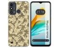 Funda Silicona para ZTE Blade A53 Plus diseño Sand Camuflaje Dibujos