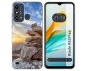 Funda Silicona para ZTE Blade A53 Plus diseño Sunset Dibujos