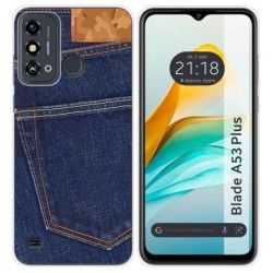 Funda Silicona para ZTE Blade A53 Plus diseño Vaquero Dibujos