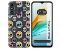 Funda Silicona para ZTE Blade A53 Plus diseño Catrina Dibujos