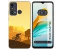 Funda Silicona para ZTE Blade A53 Plus diseño Ciclista Dibujos