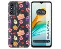 Funda Silicona para ZTE Blade A53 Plus diseño Dulces 01 Dibujos