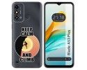 Funda Silicona para ZTE Blade A53 Plus diseño Hombre Escalada Dibujos