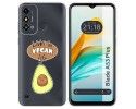 Funda Silicona para ZTE Blade A53 Plus diseño Vegan Life Dibujos