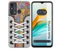 Funda Silicona para ZTE Blade A53 Plus diseño Zapatillas 05 Dibujos