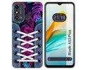 Funda Silicona para ZTE Blade A53 Plus diseño Zapatillas 07 Dibujos