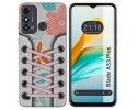 Funda Silicona para ZTE Blade A53 Plus diseño Zapatillas 09 Dibujos