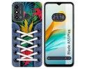 Funda Silicona para ZTE Blade A53 Plus diseño Zapatillas 12 Dibujos