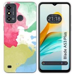 Funda Silicona para ZTE Blade A53 Plus diseño Acuarela 02 Dibujos