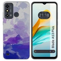 Funda Silicona para ZTE Blade A53 Plus diseño Acuarela 09 Dibujos