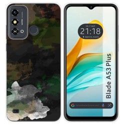 Funda Silicona para ZTE Blade A53 Plus diseño Acuarela 12 Dibujos