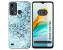 Funda Silicona para ZTE Blade A53 Plus diseño Flores 03 Dibujos