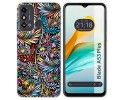 Funda Silicona para ZTE Blade A53 Plus diseño Flores 04 Dibujos