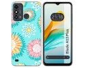 Funda Silicona para ZTE Blade A53 Plus diseño Flores 05 Dibujos