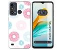 Funda Silicona para ZTE Blade A53 Plus diseño Flores 06 Dibujos
