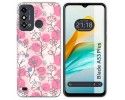 Funda Silicona para ZTE Blade A53 Plus diseño Flores 07 Dibujos