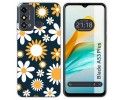 Funda Silicona para ZTE Blade A53 Plus diseño Flores 08 Dibujos