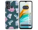 Funda Silicona para ZTE Blade A53 Plus diseño Flores 10 Dibujos