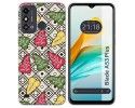Funda Silicona para ZTE Blade A53 Plus diseño Flores 11 Dibujos