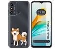 Funda Silicona para ZTE Blade A53 Plus diseño Perros 02 Dibujos