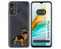 Funda Silicona para ZTE Blade A53 Plus diseño Perros 03 Dibujos