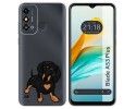 Funda Silicona para ZTE Blade A53 Plus diseño Perros 04 Dibujos