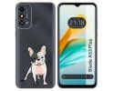 Funda Silicona para ZTE Blade A53 Plus diseño Perros 06 Dibujos