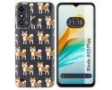 Funda Silicona para ZTE Blade A53 Plus diseño Perros 08 Dibujos