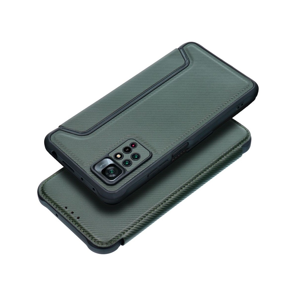 Funda Libro Magnética Antigolpes para Xiaomi Redmi Note 12 Pro 4G color Verde