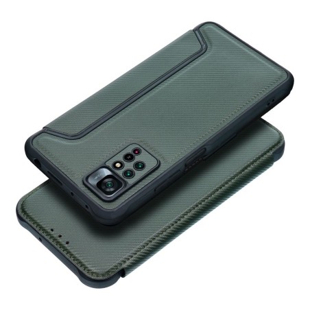 Funda Libro Magnética Antigolpes para Xiaomi Redmi Note 12 Pro 4G color Verde