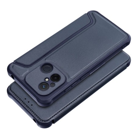 Funda Libro Magnética Antigolpes para Xiaomi Redmi 12C color Azul