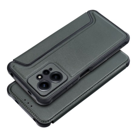 Funda Libro Magnética Antigolpes para Xiaomi Redmi Note 12 4G color Verde