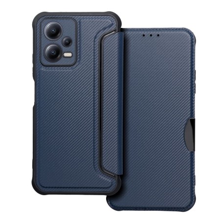 Funda Libro Magnética Antigolpes para Xiaomi POCO X5 5G color Azul