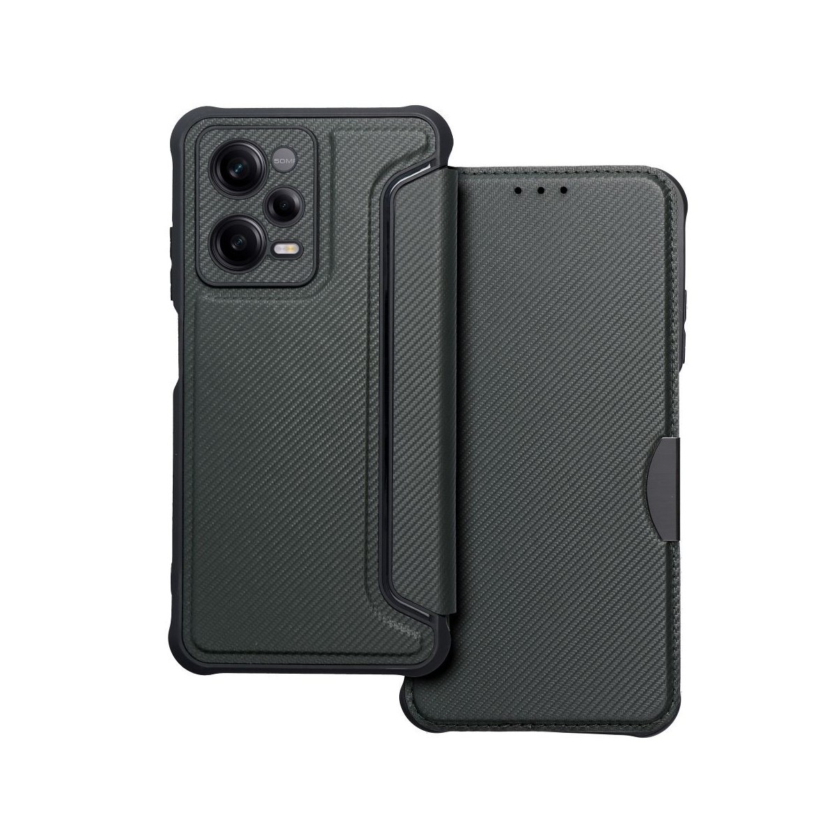 Funda Libro Magnética Antigolpes para Xiaomi POCO X5 Pro 5G color Verde