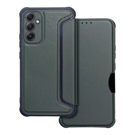 Funda Libro Magnética Antigolpes para Samsung Galaxy A34 5G color Verde